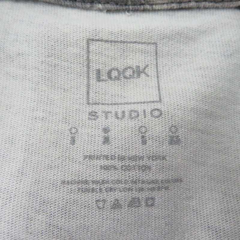 LQQK STUDIO | ルックスタジオ Dsmg Box Logo Camo S/S Tee 半袖Ｔシャツ LQS26DSMG グレー サイズ：M【瀬戸大橋店】