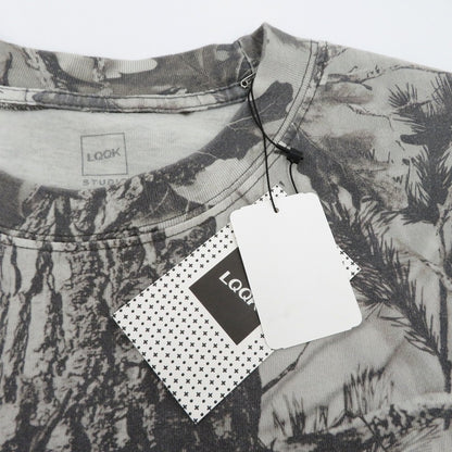 LQQK STUDIO | ルックスタジオ Dsmg Box Logo Camo S/S Tee 半袖Ｔシャツ LQS26DSMG グレー サイズ：M【瀬戸大橋店】