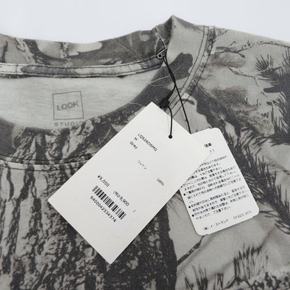LQQK STUDIO | ルックスタジオ Dsmg Box Logo Camo S/S Tee 半袖Ｔシャツ LQS26DSMG グレー サイズ：M【瀬戸大橋店】