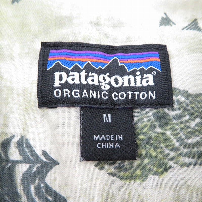 patagonia | パタゴニア メンズ・ゴー・トゥ・シャツ 半袖シャツ 52691 グリーン サイズ：M【瀬戸大橋店】