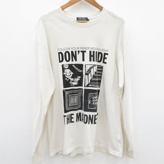 HYSTERIC GLAMOUR | ヒステリックグラマー 長袖Ｔシャツ 02253CL08 ホワイト サイズ：XL【瀬戸大橋店】