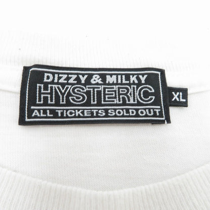 HYSTERIC GLAMOUR | ヒステリックグラマー 長袖Ｔシャツ 02253CL08 ホワイト サイズ：XL【瀬戸大橋店】