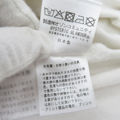 HYSTERIC GLAMOUR | ヒステリックグラマー 長袖Ｔシャツ 02253CL08 ホワイト サイズ：XL【瀬戸大橋店】