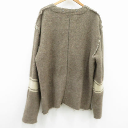 ［ー］Minus | マイナス Cut Off Cardigan カーディガン ブラウン サイズ：3【瀬戸大橋店】