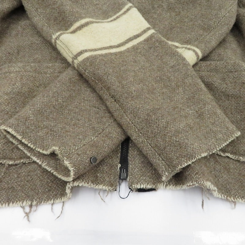 ［ー］Minus | マイナス Cut Off Cardigan カーディガン ブラウン サイズ：3【瀬戸大橋店】