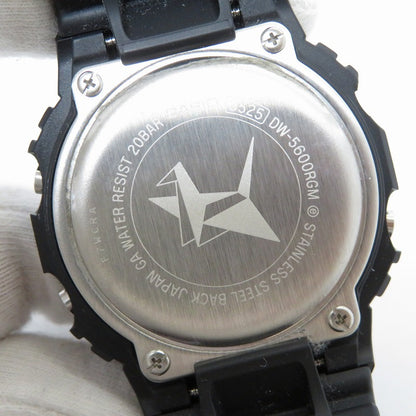 G-SHOCK | ジーショック 折り紙 腕時計 DW-5600RGM-1 ブラック【瀬戸大橋店】