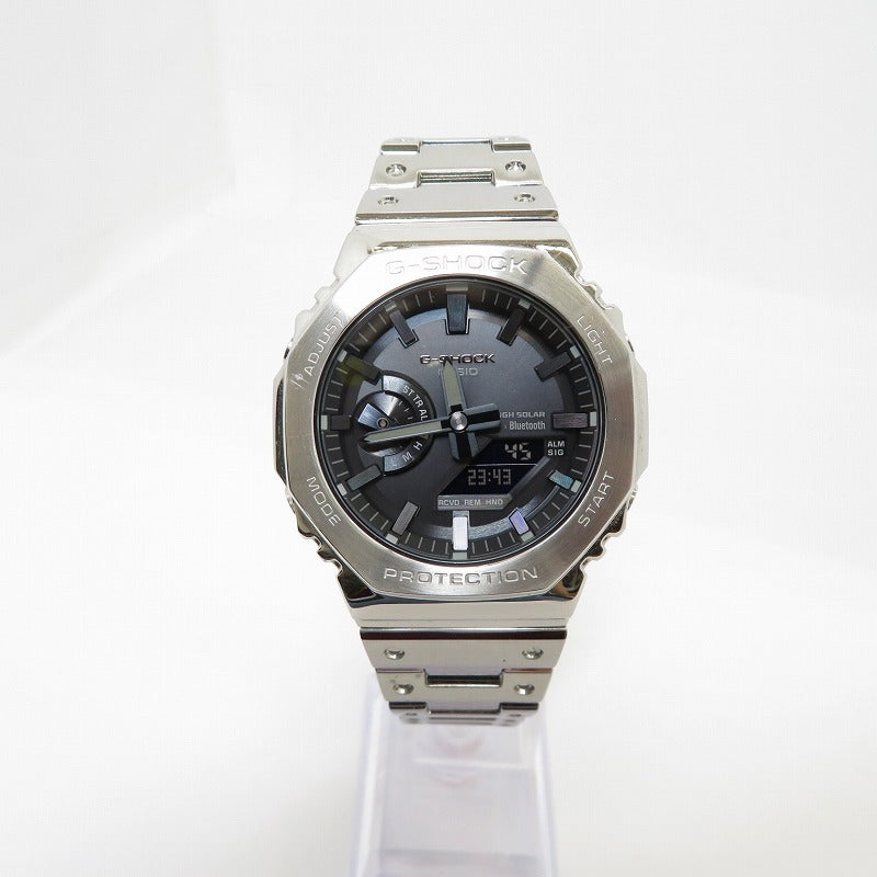 G-SHOCK | ジーショック FULL METAL 腕時計 GM-B2100D-1AJF シルバー【瀬戸大橋店】