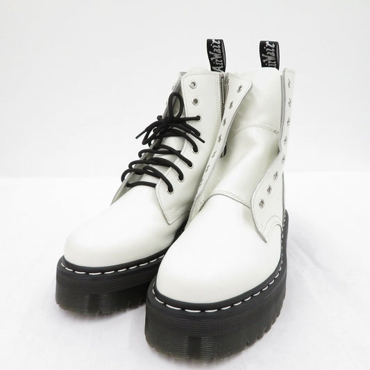 Dr.Martens | ドクターマーチン JADON/8ﾎｰﾙ ブーツ ホワイト 27.5cm【瀬戸大橋店】