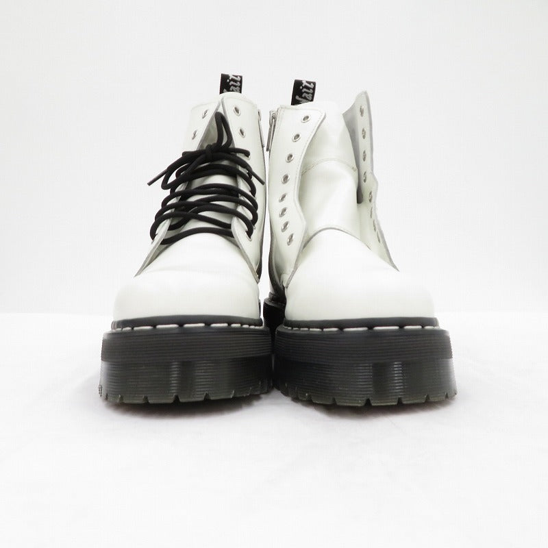 Dr.Martens | ドクターマーチン JADON/8ﾎｰﾙ ブーツ ホワイト 27.5cm【瀬戸大橋店】