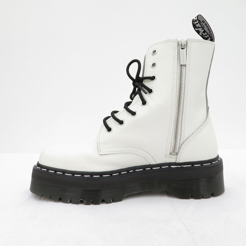 Dr.Martens | ドクターマーチン JADON/8ﾎｰﾙ ブーツ ホワイト 27.5cm【瀬戸大橋店】