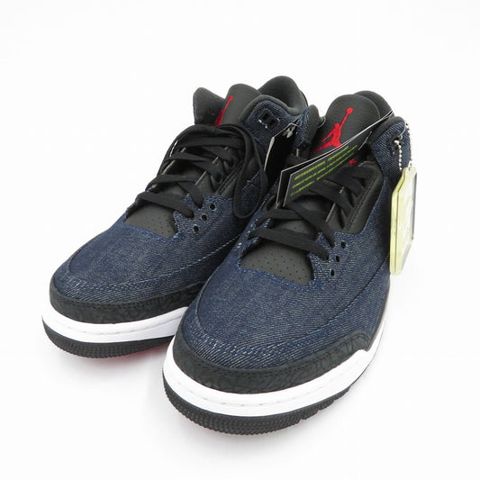 NIKE | ナイキ ×Levi's AJ3 Retro SP 'Indigo and Gym Red' スニーカー IH7959-400 エアジョーダン ネイビー 28.5cm【瀬戸大橋店】