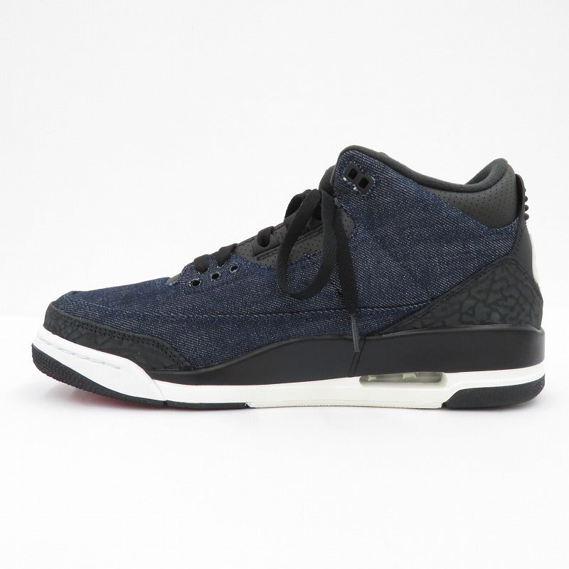 NIKE | ナイキ ×Levi's AJ3 Retro SP 'Indigo and Gym Red' スニーカー IH7959-400 エアジョーダン ネイビー 28.5cm【瀬戸大橋店】