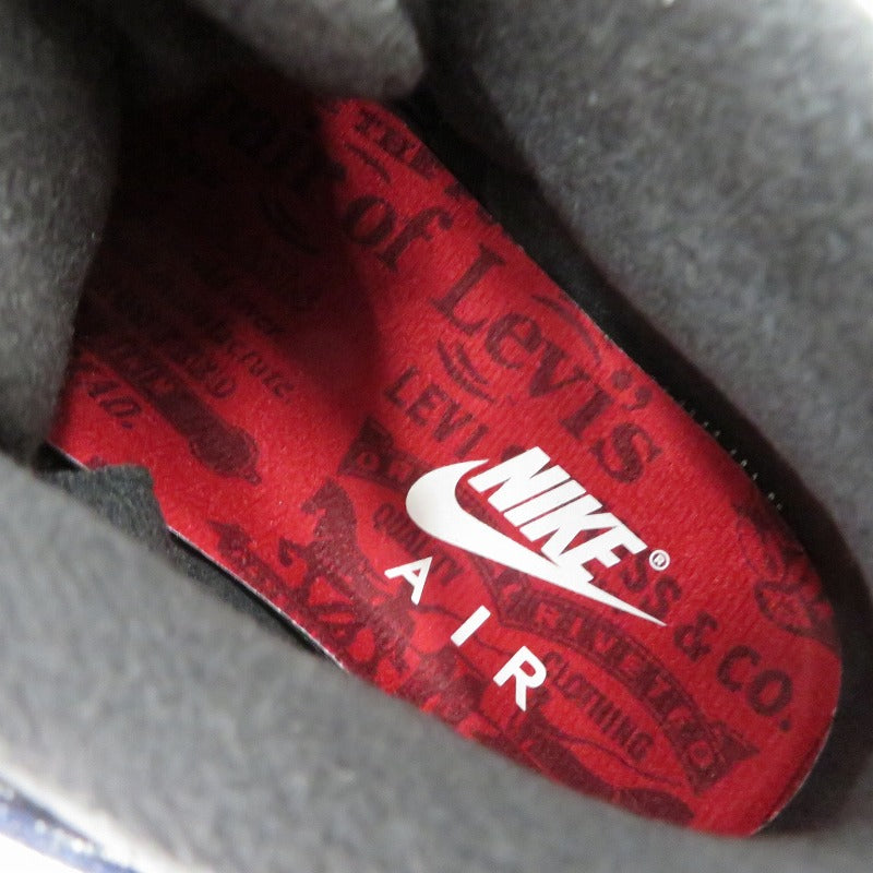 NIKE | ナイキ ×Levi's AJ3 Retro SP 'Indigo and Gym Red' スニーカー IH7959-400 エアジョーダン ネイビー 28.5cm【瀬戸大橋店】