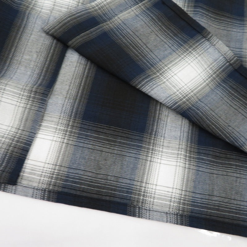 FB COUNTY/CHECKER SHIRT 長袖シャツ 98581 ネイビー【瀬戸大橋店】