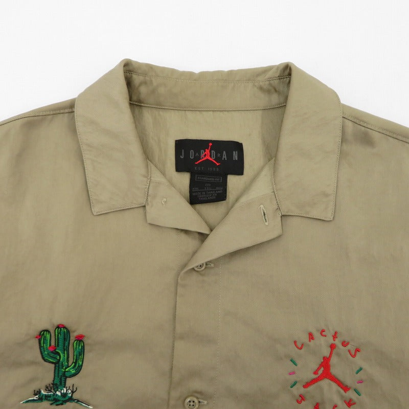 NIKE | ナイキ Air Jordan×Travis Cactus Jack 半袖シャツ CW3131-247 ベージュ サイズ：XXL【瀬戸大橋店】