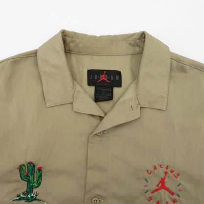 NIKE | ナイキ Air Jordan×Travis Cactus Jack 半袖シャツ CW3131-247 ベージュ サイズ：XXL【瀬戸大橋店】