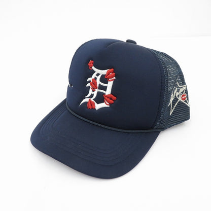 MLB/Detroit Whattup Doe Trucker Hat キャップ ネイビー【瀬戸大橋店】