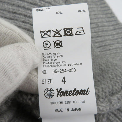 NEW BASIC ニット ニット 95-254-050 グレー サイズ：4【瀬戸大橋店】