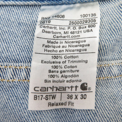 Carhartt | カーハート デニムパンツ B17 ブルー サイズ：36【瀬戸大橋店】