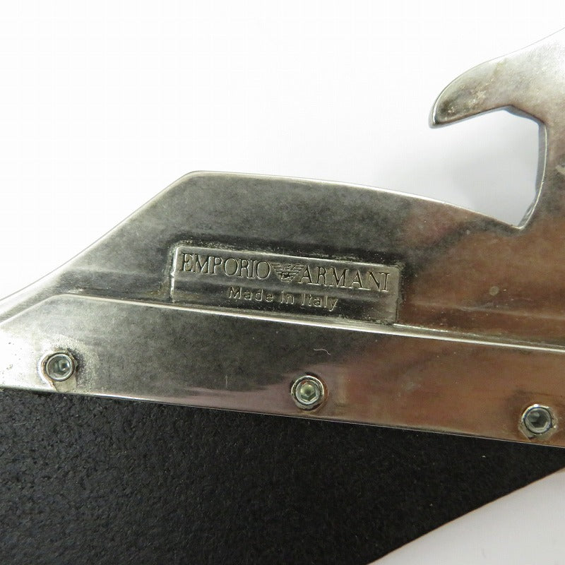Emporio Armani | エンポリオ・アルマーニ ベルト ブラック【瀬戸大橋店】