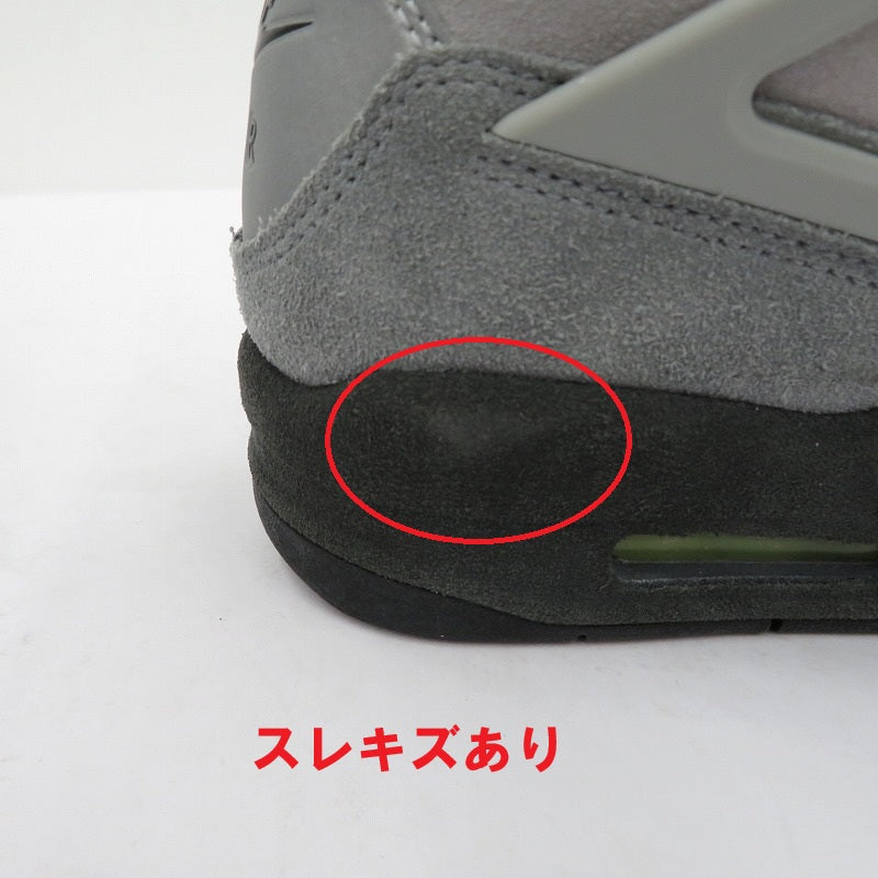 NIKE | ナイキ AJ4 Retro LE 'Neon' スニーカー CT5342-007 エアジョーダン グレー 27cm【瀬戸大橋店】