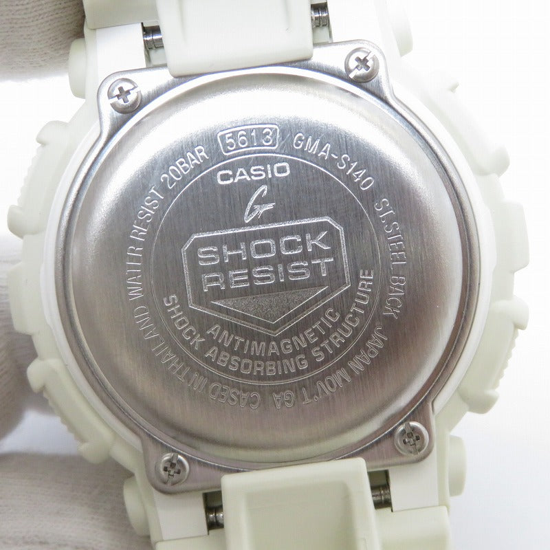 G-SHOCK | ジーショック 腕時計 GMA-S140-7AJF アイボリー【瀬戸大橋店】