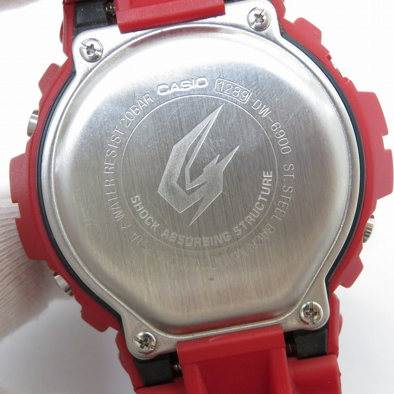G-SHOCK | ジーショック METALLIC-Gシリーズ 腕時計 DW-6900FL-4MJR レッド【瀬戸大橋店】