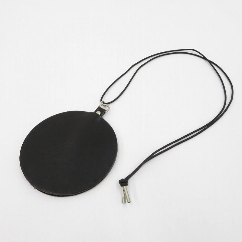 JOHN LAWRENCE SULLIVAN | ジョンローレンスサリバン Leather circle key case キーケース ブラック【瀬戸大橋店】