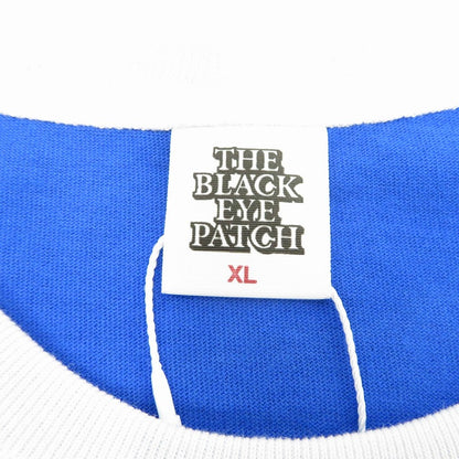 BlackEyePatch | ブラックアイパッチ DOUBLE O FOOTBALL TEE 半袖Ｔシャツ BEPSS24TE37 ブルー サイズ：XL【瀬戸大橋店】