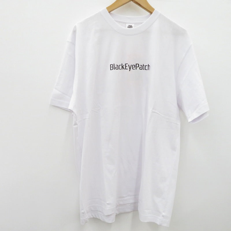 BlackEyePatch | ブラックアイパッチ PLATFORM LOGO TEE 半袖Ｔシャツ BEPSS24TE17 ホワイト サイズ：XL【瀬戸大橋店】