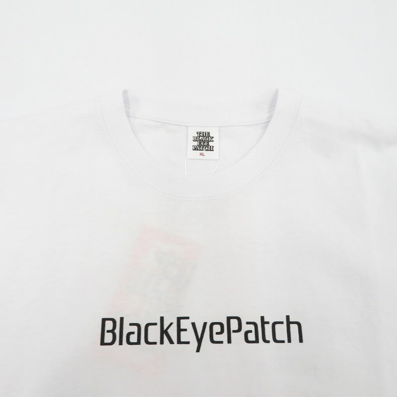 BlackEyePatch | ブラックアイパッチ PLATFORM LOGO TEE 半袖Ｔシャツ BEPSS24TE17 ホワイト サイズ：XL【瀬戸大橋店】