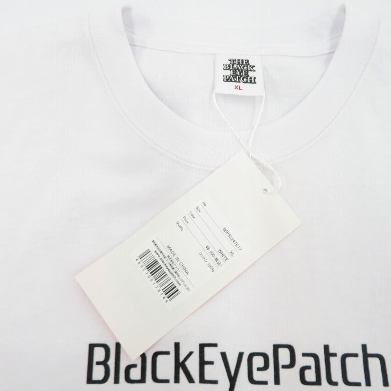BlackEyePatch | ブラックアイパッチ PLATFORM LOGO TEE 半袖Ｔシャツ BEPSS24TE17 ホワイト サイズ：XL【瀬戸大橋店】