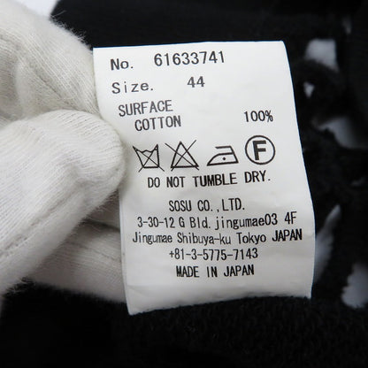 MIHARA YASUHIRO | ミハラヤスヒロ メッシュカットソー カットソー 61633741 ブラック サイズ：44【瀬戸大橋店】