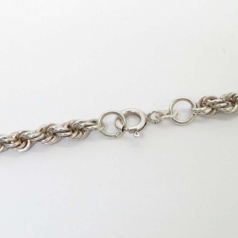 ロープネックレス/39g ネックレス シルバー【瀬戸大橋店】
