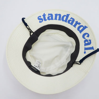 STANDARD CALIFORNIA | スタンダードカリフォルニア Active Logo Hat ハット ホワイト【瀬戸大橋店】