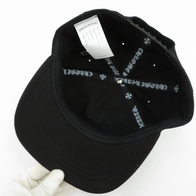 CHROME HEARTS | クロムハーツ RS 3クロスBBCAP キャップ ブラック【瀬戸大橋店】