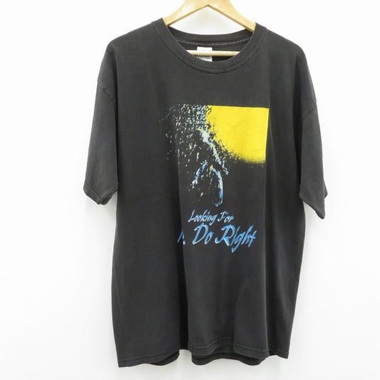 VINTAGE衣料 | ヴィンテージイリョウ Looking For Mr. Do Right 半袖Ｔシャツ ブラック サイズ：XL【瀬戸大橋店】