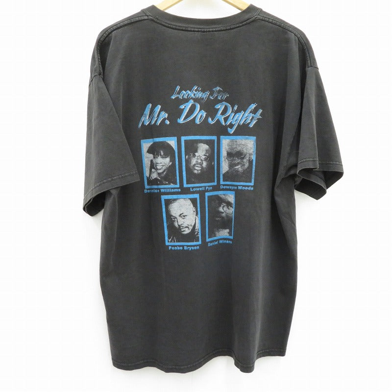 VINTAGE衣料 | ヴィンテージイリョウ Looking For Mr. Do Right 半袖Ｔシャツ ブラック サイズ：XL【瀬戸大橋店】