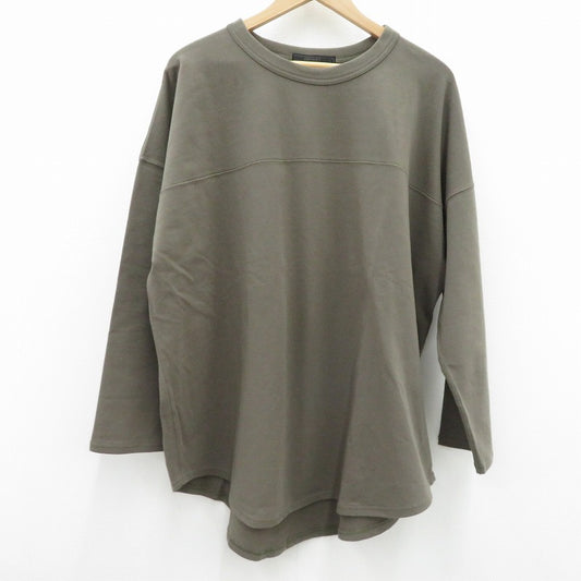 SOPHNET. | ソフネット FOOTBALL WIDE CREWNECK SWEAT スウェット SOPH-220061 カーキ サイズ：L【瀬戸大橋店】