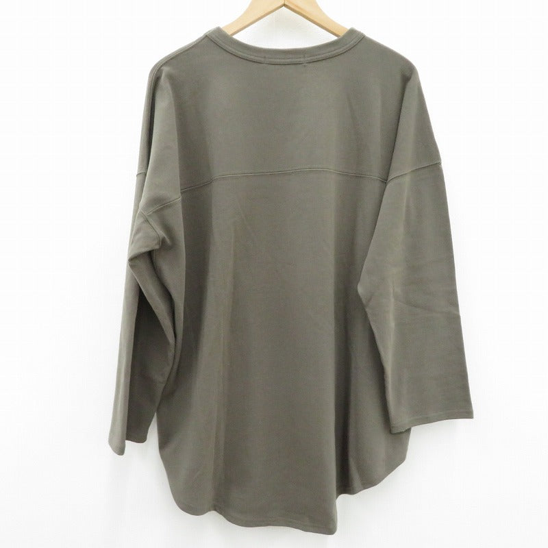 SOPHNET. | ソフネット FOOTBALL WIDE CREWNECK SWEAT スウェット SOPH-220061 カーキ サイズ：L【瀬戸大橋店】