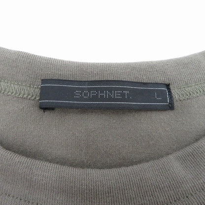 SOPHNET. | ソフネット FOOTBALL WIDE CREWNECK SWEAT スウェット SOPH-220061 カーキ サイズ：L【瀬戸大橋店】