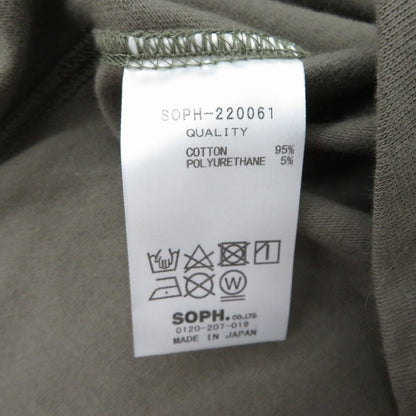 SOPHNET. | ソフネット FOOTBALL WIDE CREWNECK SWEAT スウェット SOPH-220061 カーキ サイズ：L【瀬戸大橋店】