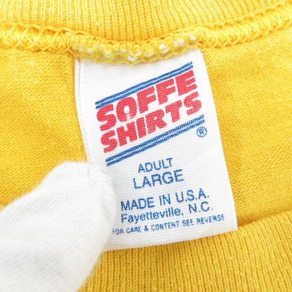 SOFFE 半袖Ｔシャツ イエロー サイズ：L【瀬戸大橋店】