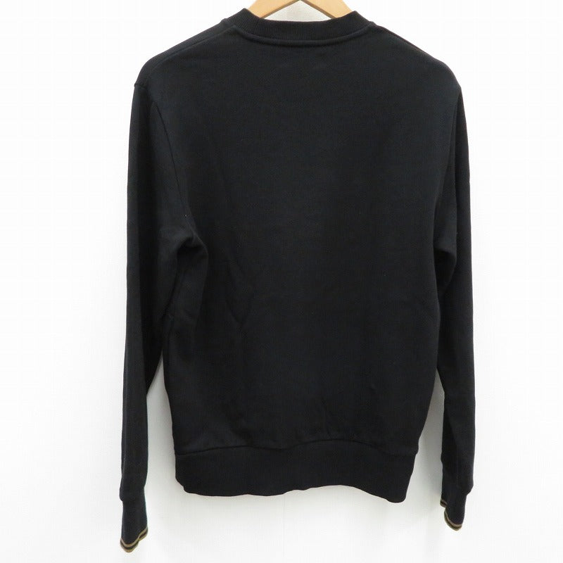 FRED PERRY | フレッドペリー Crew Neck Sweatshirt スウェット M7535 ブラック サイズ：M【瀬戸大橋店】
