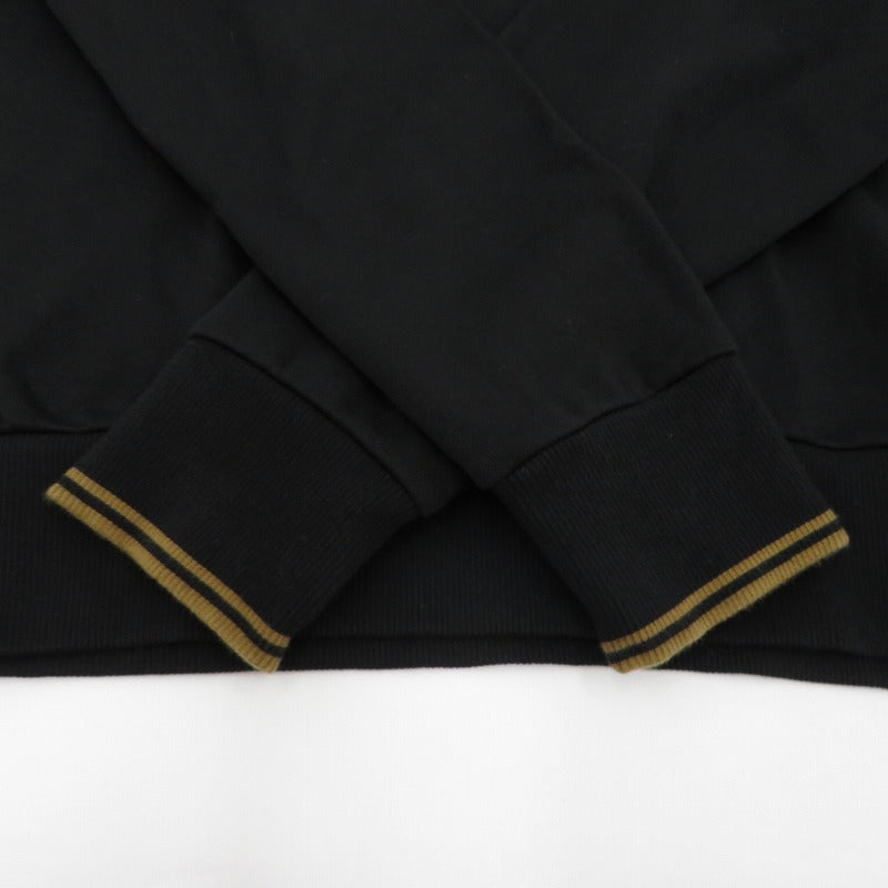 FRED PERRY | フレッドペリー Crew Neck Sweatshirt スウェット M7535 ブラック サイズ：M【瀬戸大橋店】