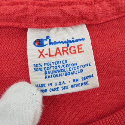 Champion | チャンピオン トリコタグ 半袖Ｔシャツ レッド サイズ：XL【瀬戸大橋店】