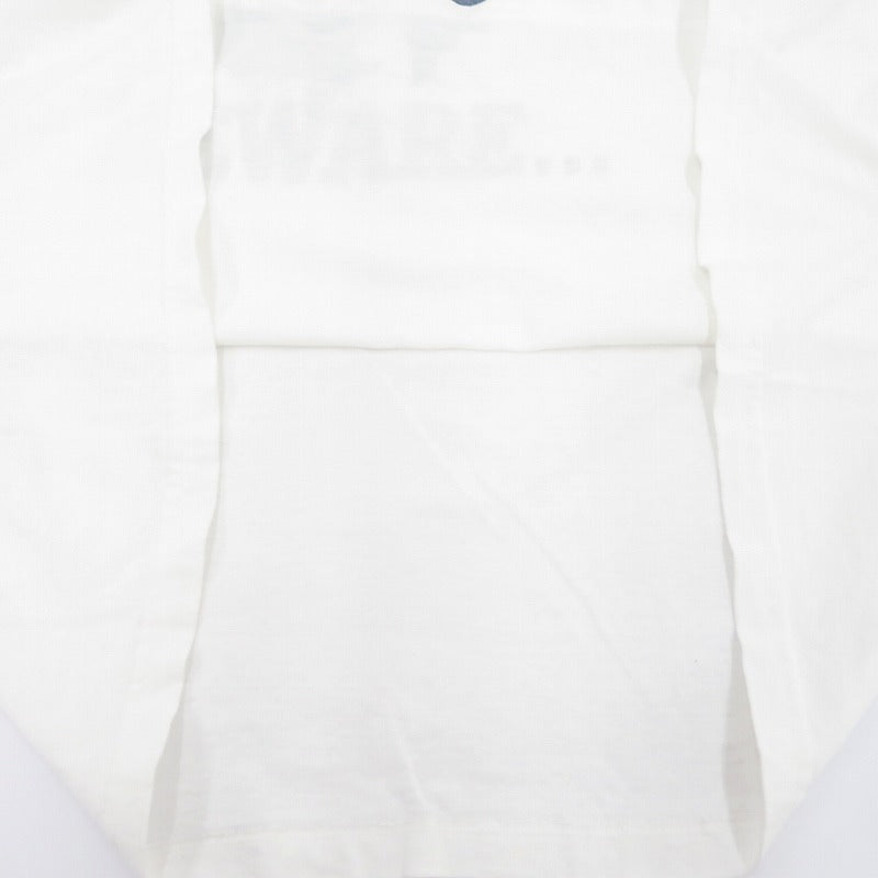 DELTA AMERICA SAYS BEWARE 半袖Ｔシャツ ホワイト サイズ：XL【瀬戸大橋店】