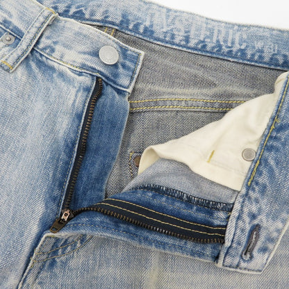 HYSTERIC GLAMOUR | ヒステリックグラマー FBE加工スタッズツートンデニムパンツ デニムパンツ 02172AP08 ブルー【瀬戸大橋店】
