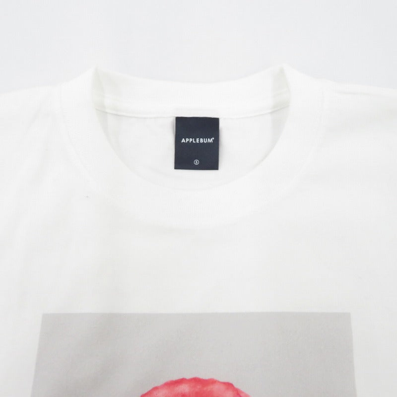 APPLE BUM | アップルバム 'WORM (Red Head)'??T-shirt 半袖Ｔシャツ ホワイト サイズ：S【瀬戸大橋店】