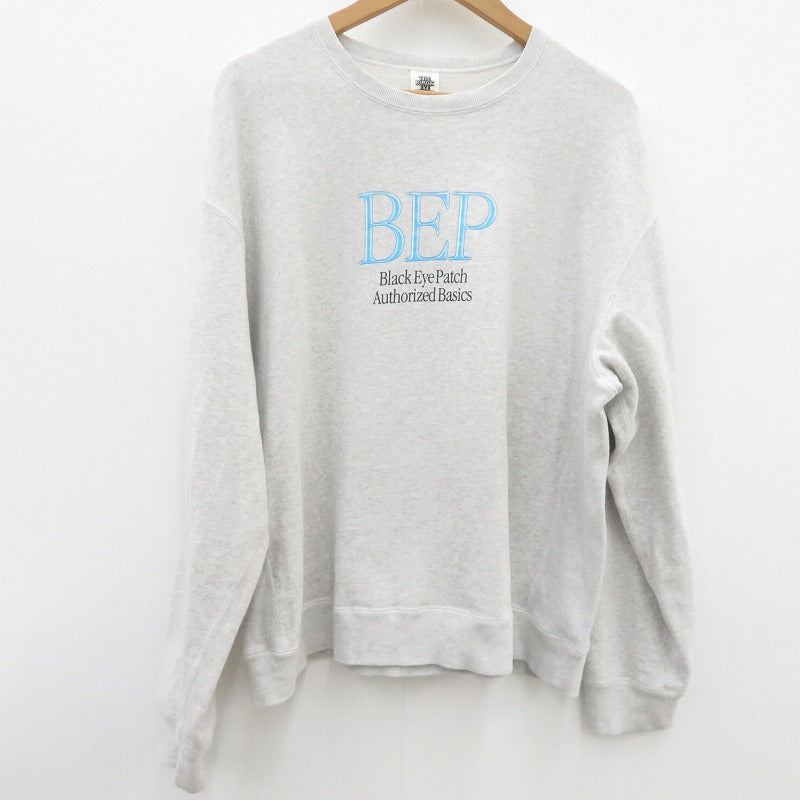 BlackEyePatch | ブラックアイパッチ スウェット グレー サイズ：XL【瀬戸大橋店】